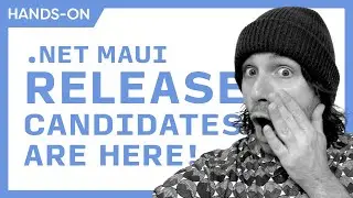 .NET MAUI Release Candidates! Multi-platform iOS, Android, macOS, & Windows in C#