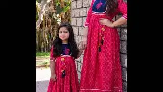 Beautiful Mom Daughter Dresses | Designer Collection | Festival Dresses Collection | Indian trends