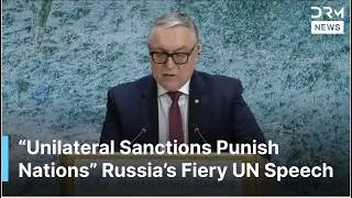 FULL SPEECH: Russia Slams Western Sanctions at UNHRC, Calls Them &ldquo;Collective Punishment&rdquo; | AC1G