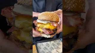 Top 10 Burgers in London 🍔 #burger #streetfood #food #london