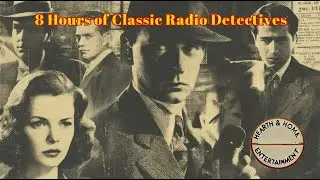 Echoes of the Mic: 8 Hours of Classic Radio Detectives | Ellery Queen, Johnny Dollar & More