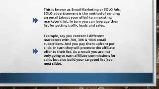 Magnetic Affiliate Marketing / Introduction to secret traffic source / Part 1