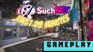 SuchArt: Genius Artist Simulator (2021) :: New Game - The First Minutes【 PC GAMEPLAY Max. Graphics 】