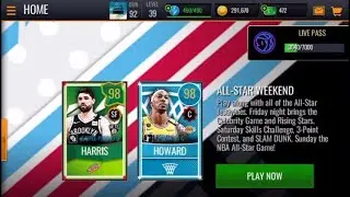 NBA Live Mobile. My NBA journey! * First Video*