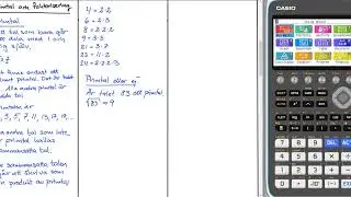 Matematik 1 Genomgång Vad är ett primtal, Sammansatta tal, faktorträd och delbarhetsreglerna