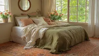 Aesthetic Cozy Bedroom Ambience &ndash; Peaceful Morning, Soft Textures & Relaxing Mood