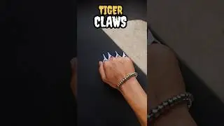 Tiger Claws kese banaye 🐯✂️ #craft #diy #papercraft #experimnent #tigerclaw #origami #tutorial #art