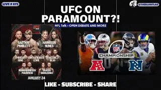 NFL Talk & UFC Makes History on Paramount+ Plus Inquiring Minds