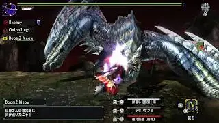 【MHXXNS|MHGU】Super Deviant Fiesta | Silverwind Nargacuga | Striker Dual Blades