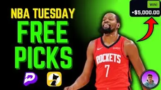 (4-1 RUN 🔥) NBA PRIZEPICKS TUESDAY | BEST PICKS BETS PROPS TODAY JANUARY 20th #prizepicks #dfs