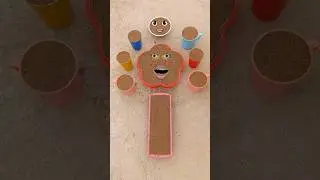 🍓WOW Sand Cake Smash Awesome & Relaxing ASMR with Amazing 🍒 Sand Video मजा आया 🌶️ #shortsfeed