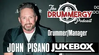 EP.142 John Pisano, drummer/manager of the wedding band, Jukebox. The Drummergy Podcast