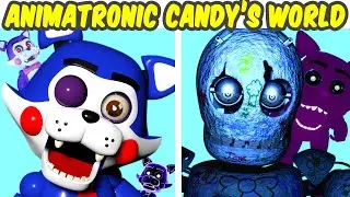 Friday Night Funkin' VS Five Nights at Candy's World | Animatronic Candy's & fries! (FNF MOD/FNAF)