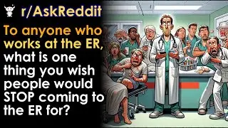 To anyone who works at the ER, what is one thing you wish people would STOP coming to the ER for?