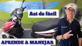Aprende a manejar motoneta paso a paso SESION 2.#italika #d150 