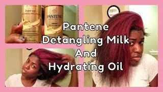 Pantene Gold Series Leave-In Detangling Milk and Intense Hydrating Oil