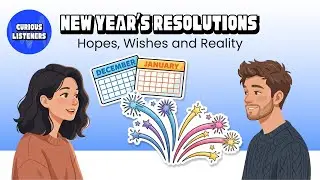 Conversational Podcast for Listening Practice: New Year&rsquo;s Resolutions: Hopes, Wishes and Reality