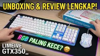 KEREN ABIS !!  - Unboxing Keyboard Mouse Gaming RGB Paling Murah