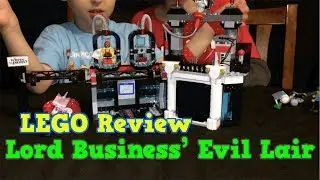 Lego Review 70809 Lord Business' Evil Lair