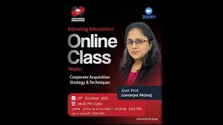 Topic:Corporate Acquisition Strategy & Techniques