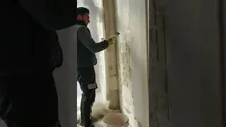Barelyef va dekarativniy g'isht.делаем барельеф + декоративные дикий камень.