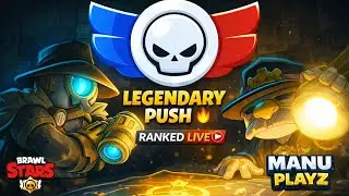 🔴 Brawl Stars Live | Doing Some Quests n Legendary Rank Push | ROAD TO 600 SUBS | Manu Playz