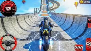 Insane Motocross Bike Stunts 🔥 | Superhero Extreme Gt Stunt Racing 3D Android Gameplay