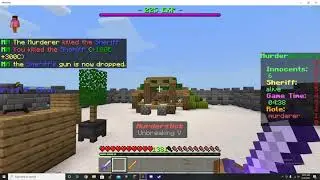 Winning as Murder with a Dora Skin - Murder Mystery on Broken Lens Server!