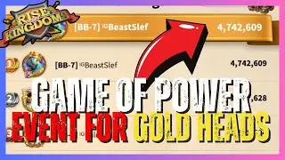 INSANE EARLY GAME POWER PUSH│3777 WHALE BeastSlef│Rise of Kingdoms #3777
