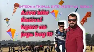 International kite festival, Surat આવું kite festival ક્યારે ના જોયું હોય!!! #surat #kite #youtube 