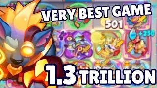 501 Stack & 1.3 Trillion damage | Max Riding Hood | Rush Royale