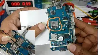 Samsung Mobile sim card slot Replacement || How to replace damaged sim card slot