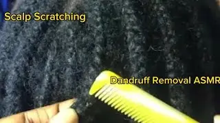  ASMR Scalp Scratching | Deep Dandruff Removal for Instant Tingling Relaxation