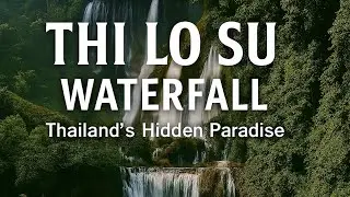 Thailand-Ti Lo Su waterfall near Umphang