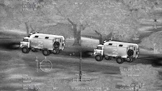 Entire Russian Column destroyed by fire | Combat drone in action | ARMA 3: MILSIm