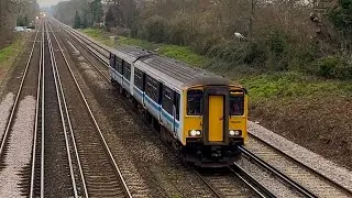 Class 150 | 150231 speeding down the SWML towards the Watercress Line! 23/12/2025