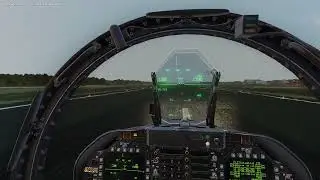DCS World &bull; Canopy Rain Effects (Kiruna Take Off)