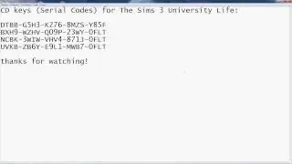 The Sims 3 University Life CD Key (Serial Code)