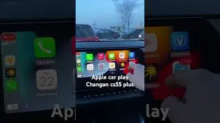 Apple car play changan cs55 плюс #apple #карплей #changan #авто #чанган #обзор #cs55 #tech #carplay