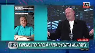 Firmenich reapareció y apuntó contra Villarruel | GPS
