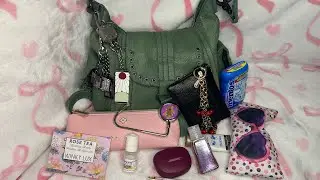 Что в моей сумке👜💚Free People Baby Leigh.