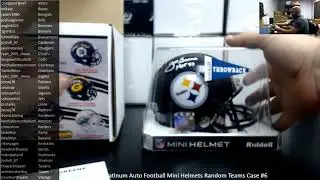 12/16/2020 2020 TRISTAR Platinum Auto Football Mini Helmets Random Teams Case #6