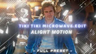 TRENDING TIKI TIKI AE-Style Edit In Alightmotion 🔥 | Free Preset 