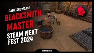 Blacksmith Master Game Overview ► Upcoming Medieval Management Smithy Simulator | Steam Next Fest