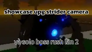SHOWCASE UPG STRIDER CAMERA V&Agrave; SOLO BOSS RUSH / ST blockade battlefront