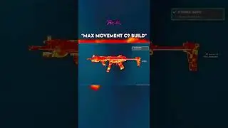 THE *MAX MOVEMENT* C9 BUILD ON WARZONE 👑 #warzone #callofduty #bo6 #rebirthisland #cod #shorts