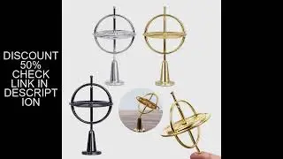 Metal Self-balancing Finger Gyroscope Anti-gravity Colorful Metal Gyro Adults Kids Decompression Str