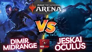 Dimir Midrange VS Jeskai Oculus Deck - MTG TDM Standard Arena Gameplay Matchup