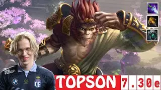 [DOTA 2] TOPSON the MONKEY KING[OFFLANE] [7.30e]