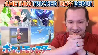 FRIEDE VS AMETHIO! LIKO SAVES SPRIGATITO! ROY APPEARS! Pok&eacute;mon Horizons Episode 3 REACTION!